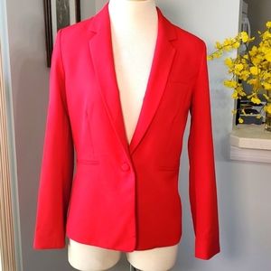 ALEX MARIE RED BLAZER  very good condition and quality SIZE 4. 1 button closure
